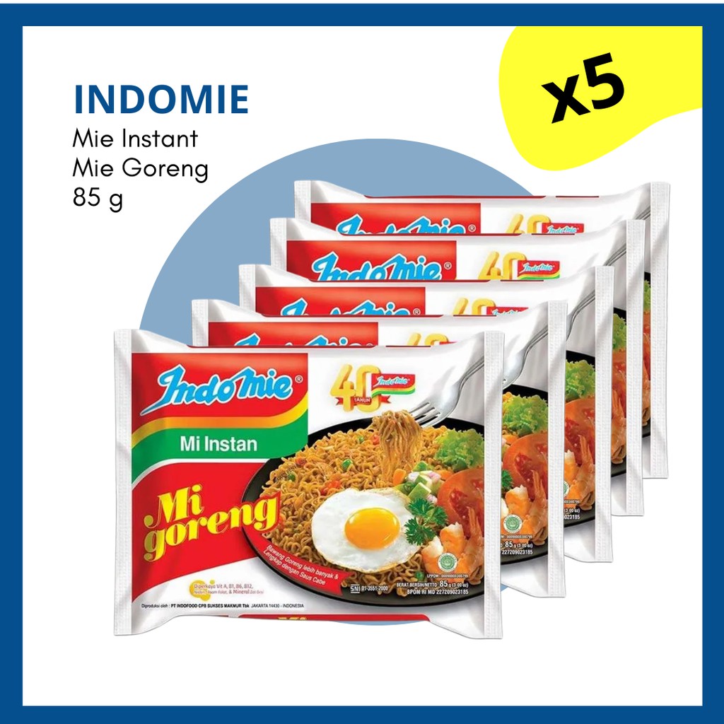 

INDOMIE MIE GORENG MIE INSTANT 85 GR
