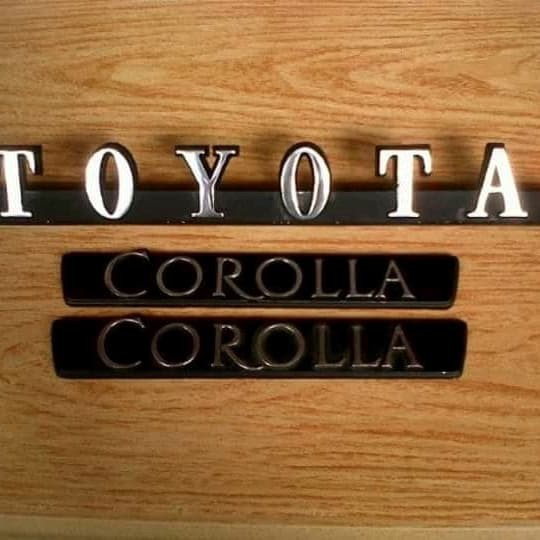 Emblem corolla ke20