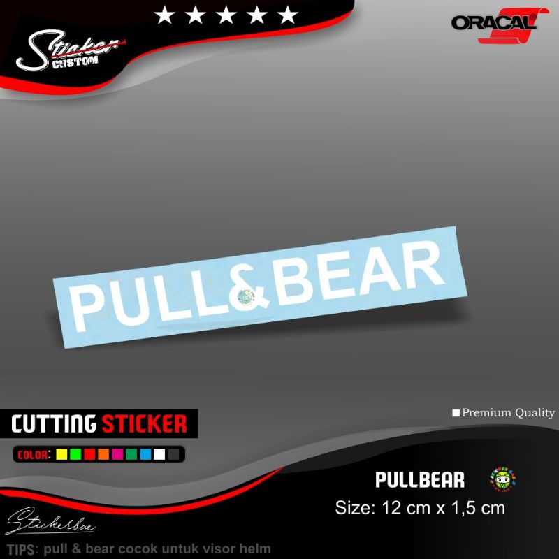 stiker pull&amp;bear cutting sticker pullbear