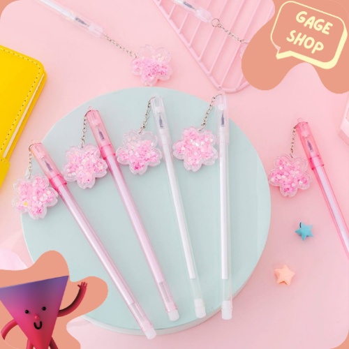 

pen bolpen gantungan sakura manik pulpen lucu kebituhan anak sekolah imut bisa COD termurah bisa COD import
