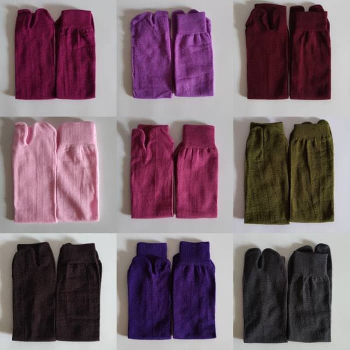 Kaos Kaki Jempol Poliester Warna-2