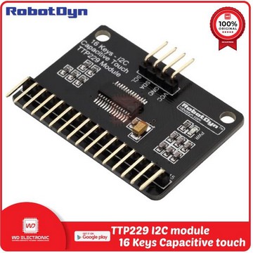 RobotDyn TTP229 I2C 16 Keys Capacitive touch module