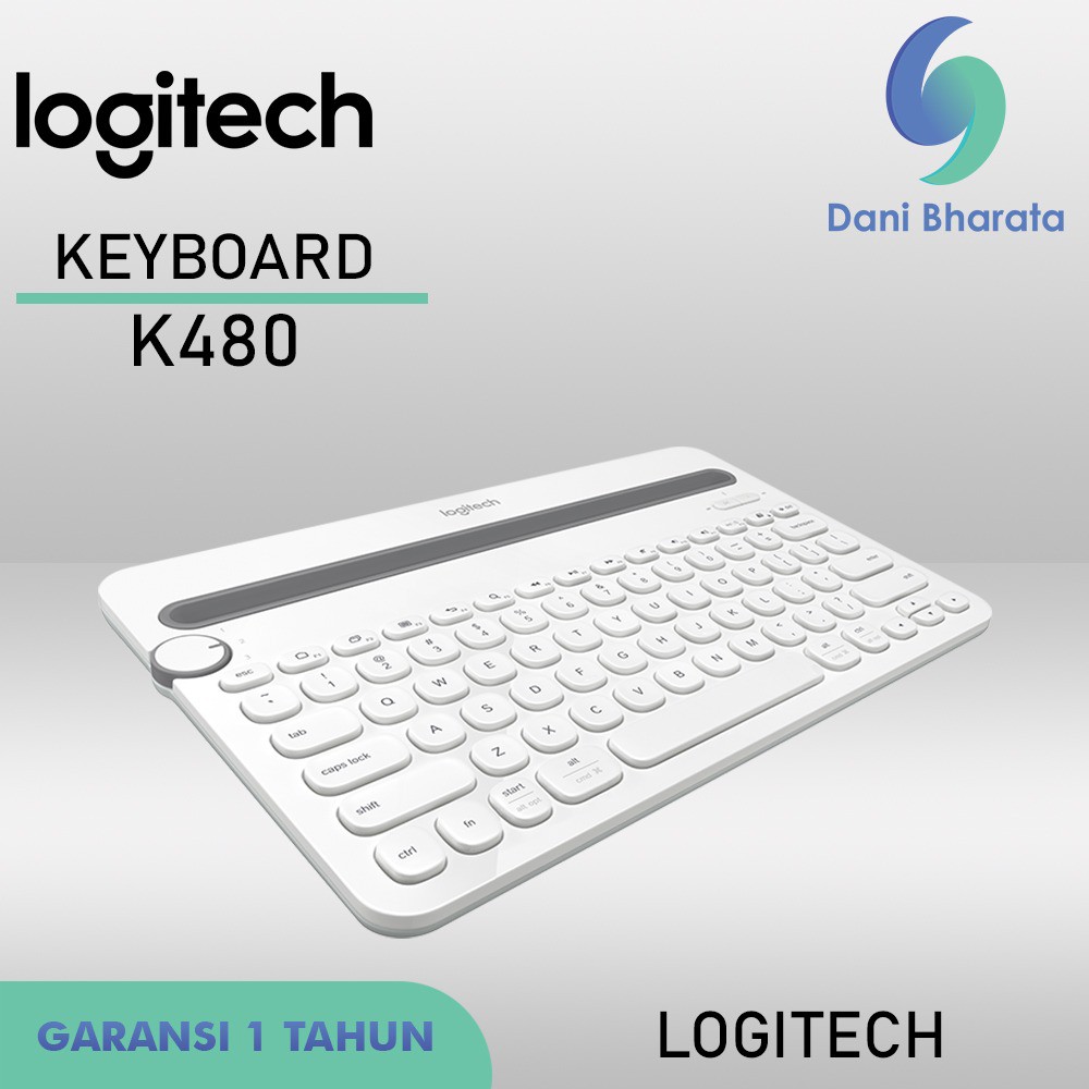 Logitech Bluetooth Multi-Device Keyboard K480 100% ORIGINAL