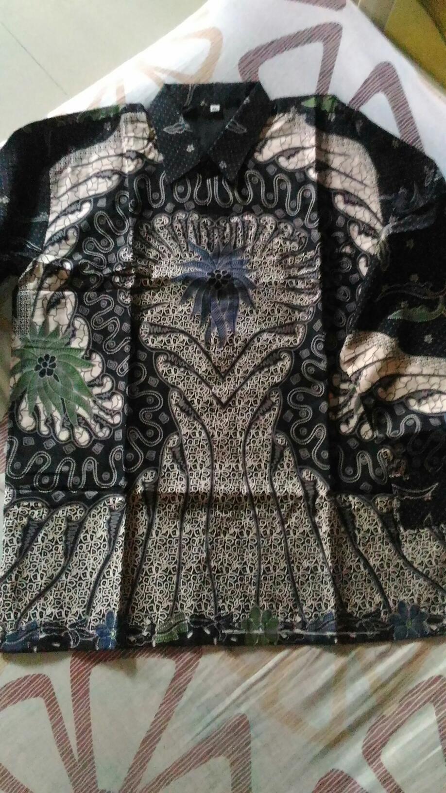 Wisanggeni Kemeja Batik Pria Lengan Panjang Pendek By Sm Batik