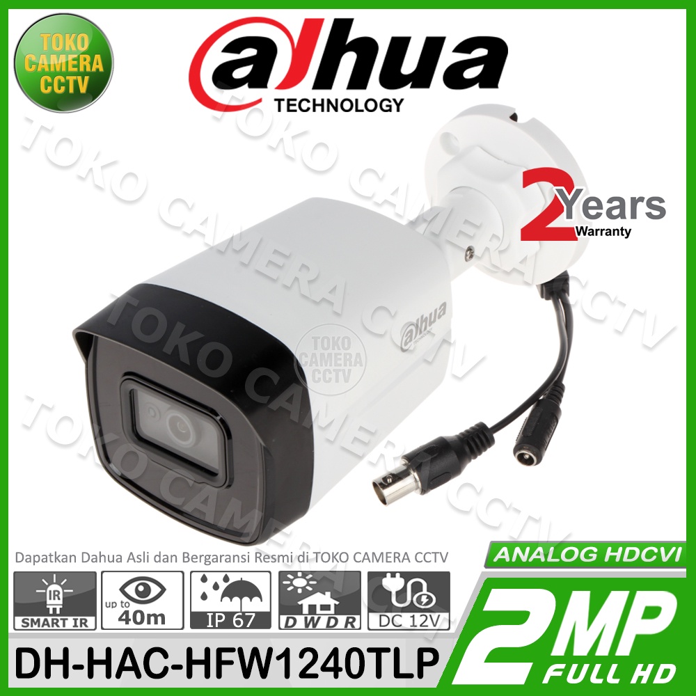 KAMERA CCTV OUTDOOR DAHUA 2MP HDCVI CAMERA CCTV BUKAN COOPER