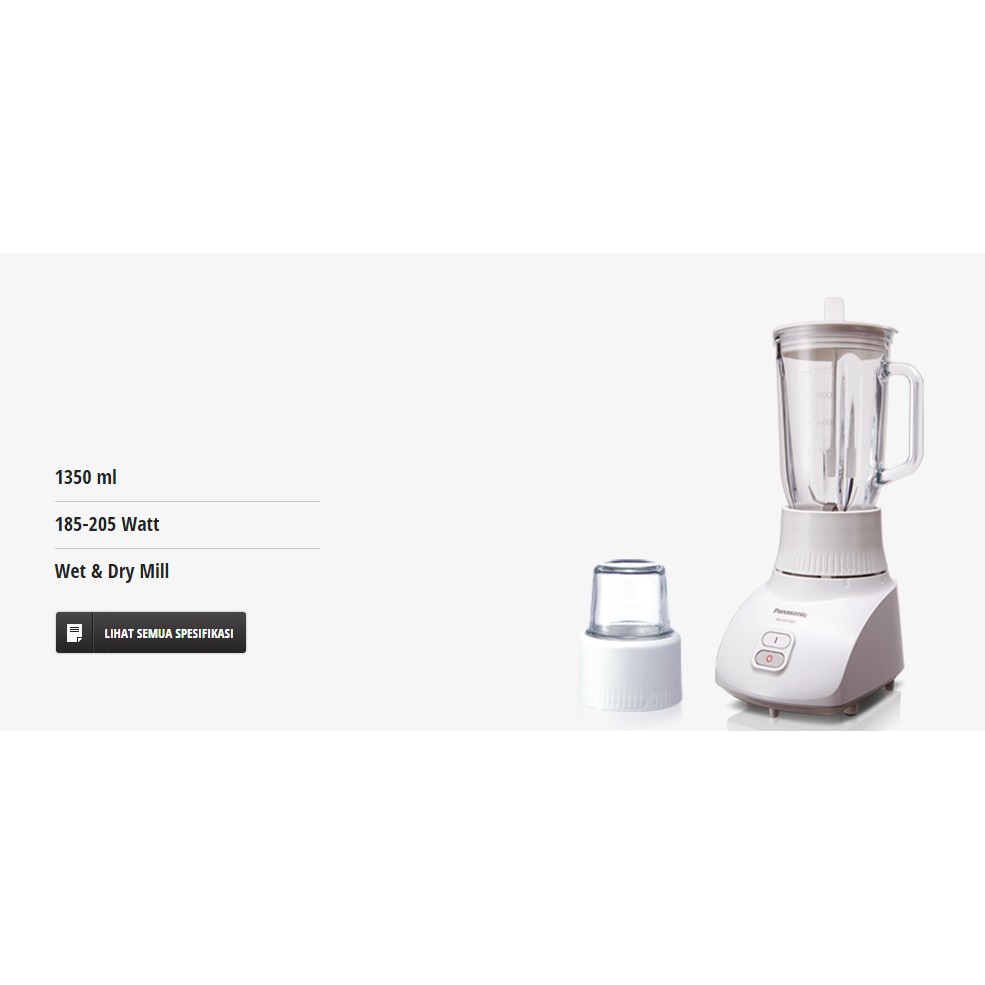 DISKON HOT BLENDER - PANASONIC - MX-GX1462 GARANSI 100% BOS