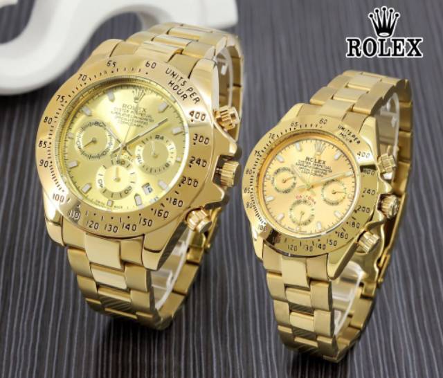 Jam Tangan Couple Rolex Premium Limited Edition