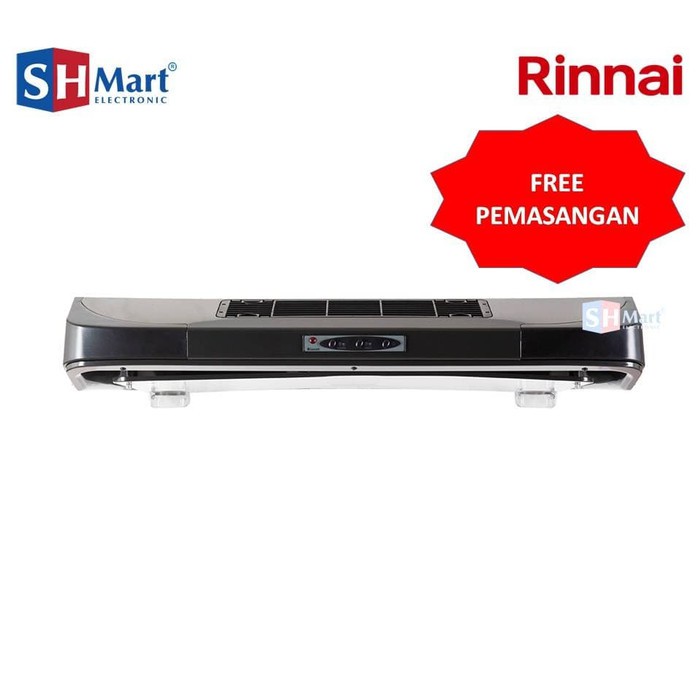 COOKER HOOD RINNAI SLIM 90 CM RH-90ER (KHUSUS MEDAN FREE INSTALL)