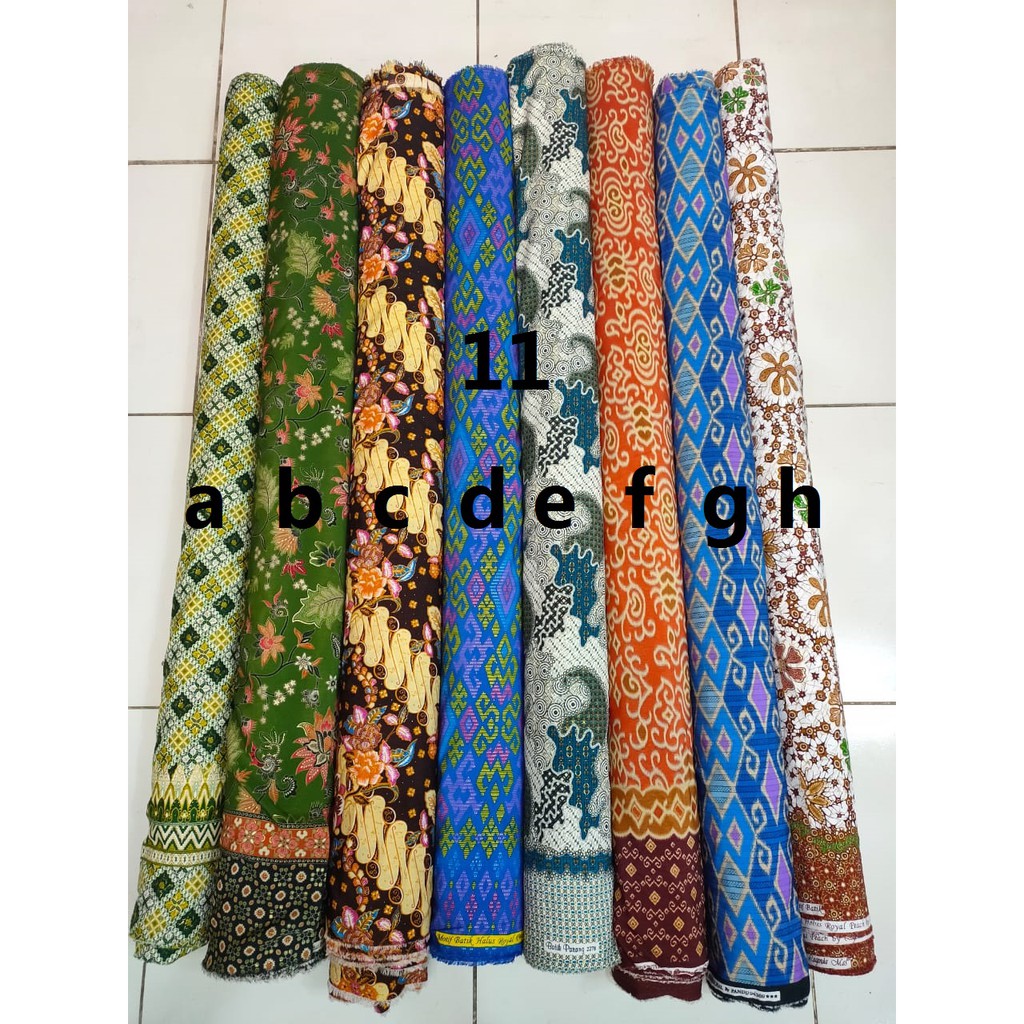 Bahan batik meteran