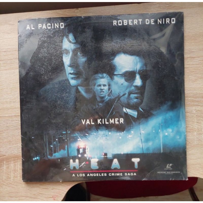 Kaset Laser disc Robert Deniro HEAT