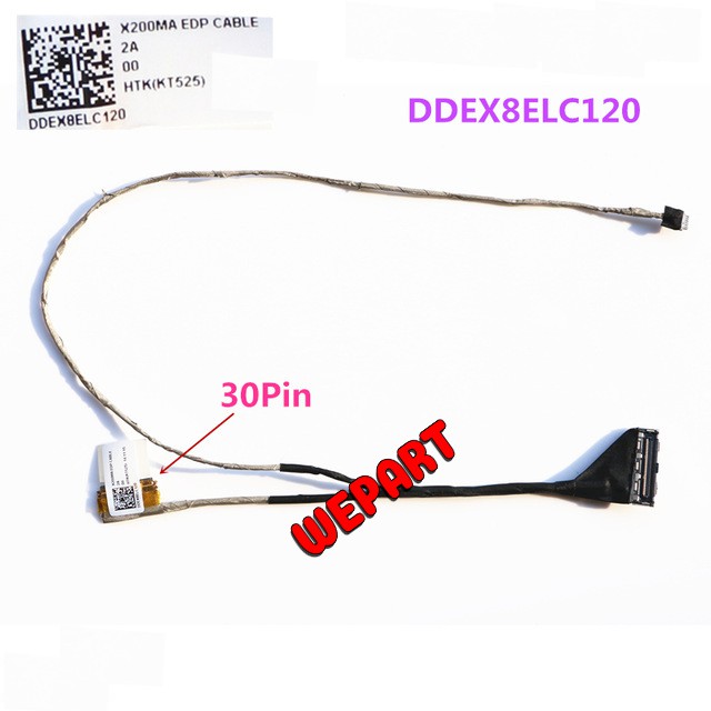 Kabel Cable Flexible LCD LED Laptop Asus X200MA X200 X200M X200CA DDEX8ELC120