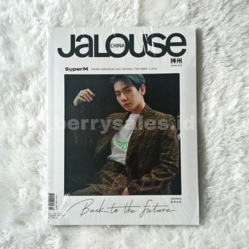 Ready Stock - Jalouse SuperM China Magazine Baekhyun Cover Sealed With Photocard Pc Official Goods
