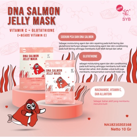 Syb Jelly Mask | Masker Wajah @ 1 Sachet