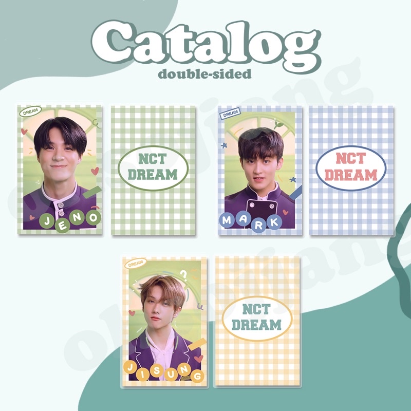 NCT DREAM KEYRING KEYCHAIN GANCI GANTUNGAN ACRYLIC KUNCI VOL.2 NCT