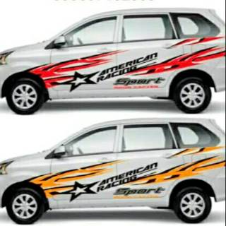 Stiker Mobil  kartun  terbaru Stiker cuting Mobil  pick up 