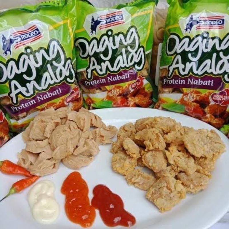 Jual Rodeo Daging Analog Protein Nabati Daging Vegetarian Vegan