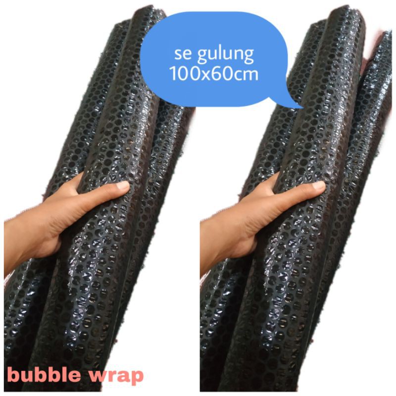 

pembungkus paket, bubble wrap hitam 100x60cm