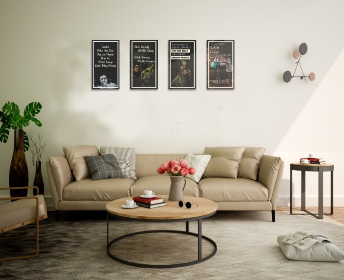 Hiasan Pajangan Dekorasi Dinding Wall Decor Poster Quote Motivasi Jawa - MOTIVASI JAWA 1