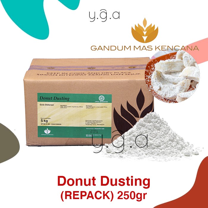 Jual Gula Dusting Gandum Mas Kencana (REPACK) 250gr / Gula Salju ...