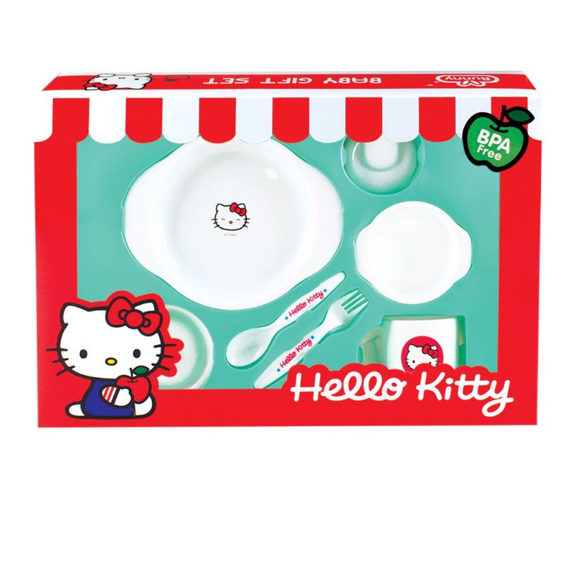 HELLO KITTY FEEDING SET 5PCS LB203 (8994902015281)