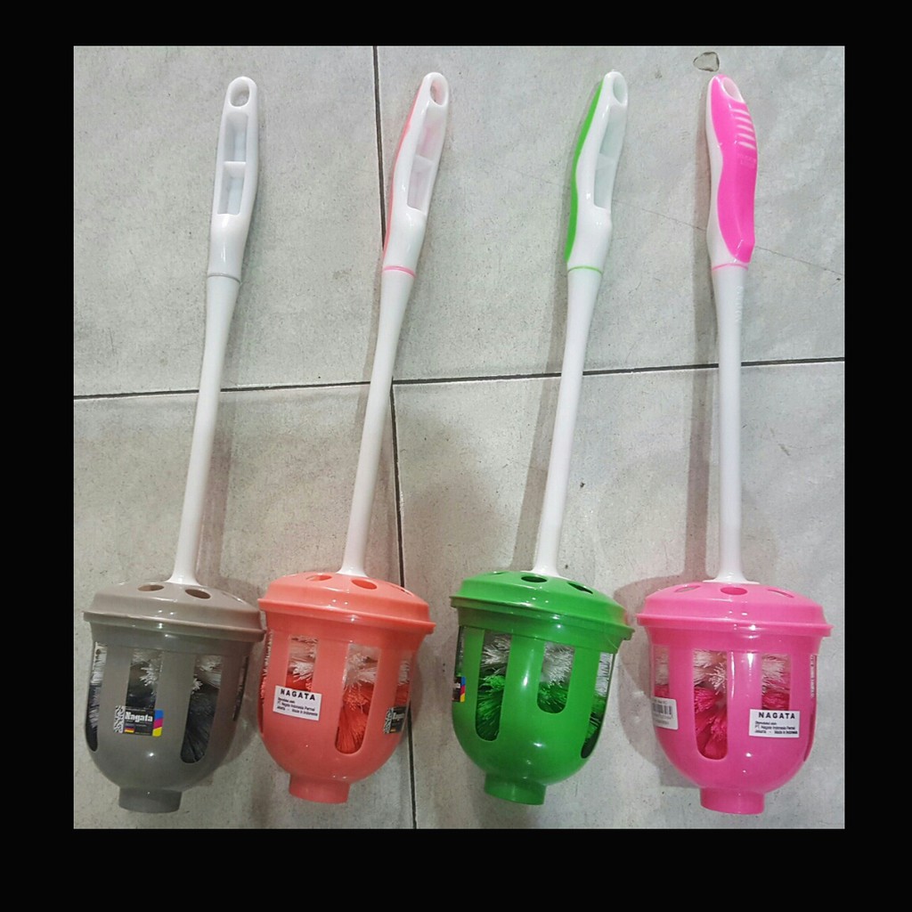 SIKAT WC TOILET NAGATA 0306 NYLON / SIKAT LANTAI | Shopee Indonesia