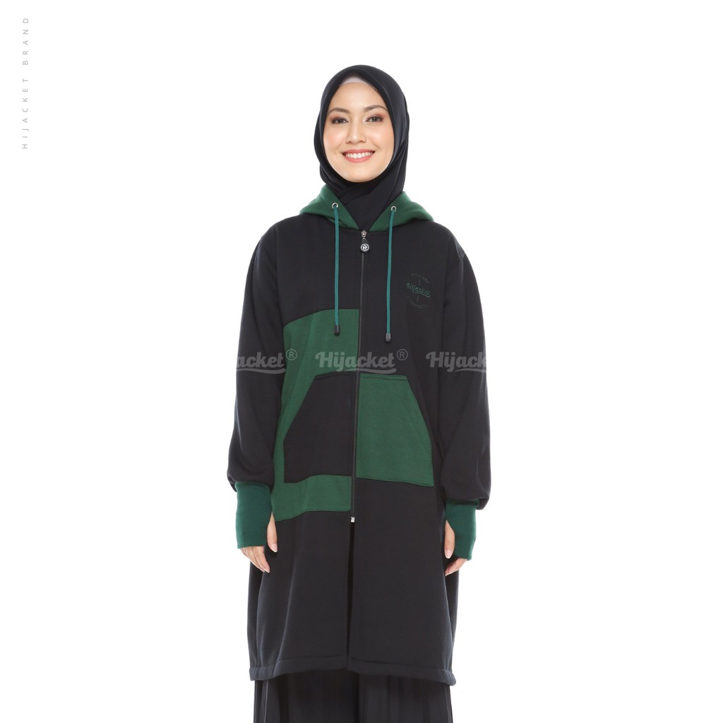 🆕 Hijacket® Adelia Jaket Hoodie Wanita 100% Original + Gratis Totebag-5