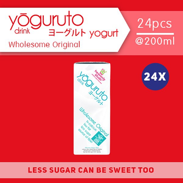 

Special Price Heavenly Blush Yoguruto Wholesome Original 24 x 200 ml