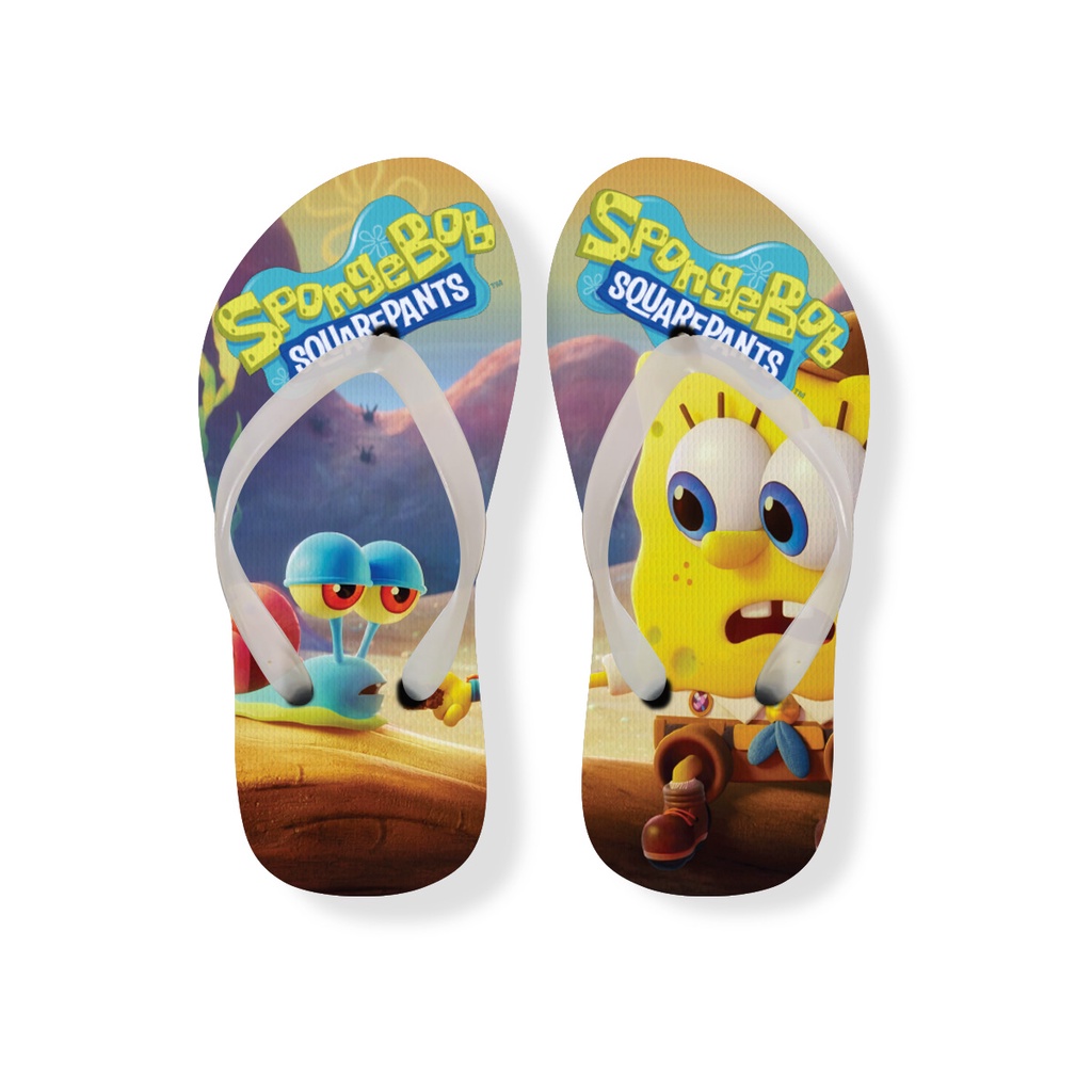 SANDAL LAKI LAKI SPONGEBOB GERY SIPUT