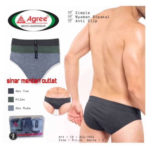 Agree 7001 Celana dalam pria classic