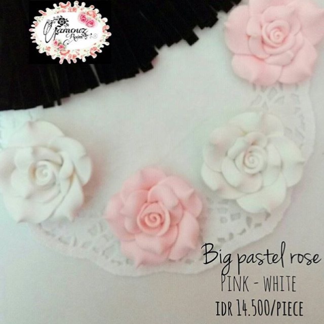 

Big pastel rose