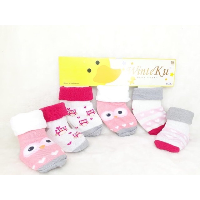 KAOS KAKI WINTEKU ISI 3Pasang  0-6bln NEW