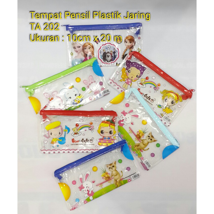 Tempat Pensil Seliting Karakter Anak Kotak Pensil Souvenir TA-202/2
