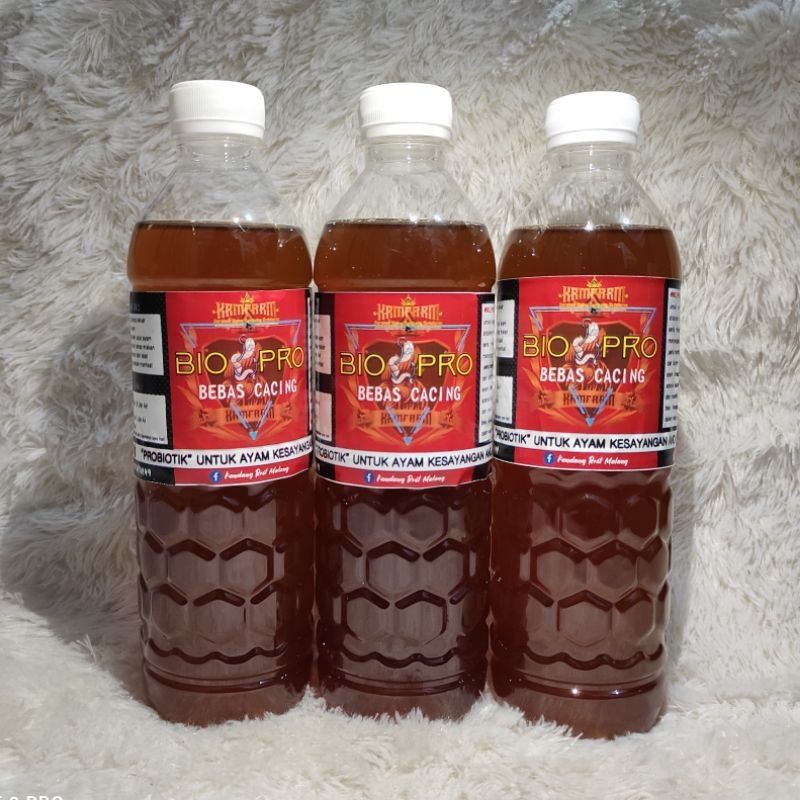 BIO PRO 500 ML - PROBIOTIK AYAM - BEBAS CACING