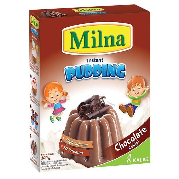 

MILNA Kinder Pudding Instant Anak 100gr BPOM ORIGINAL / Makanan Anak Agar Agar by Liona Baby