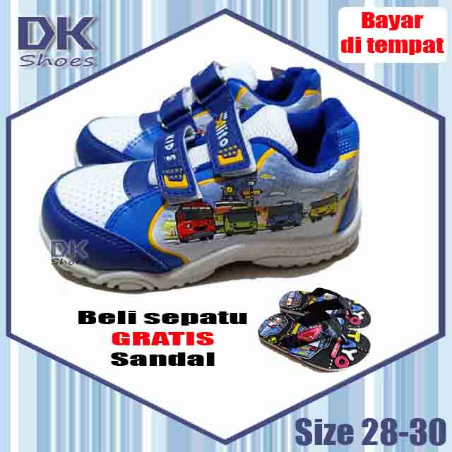 Pro Alito 28-30 / Sepatu Karakter Anak / Sepatu Casual Anak Murah / Buy 1 Get 1