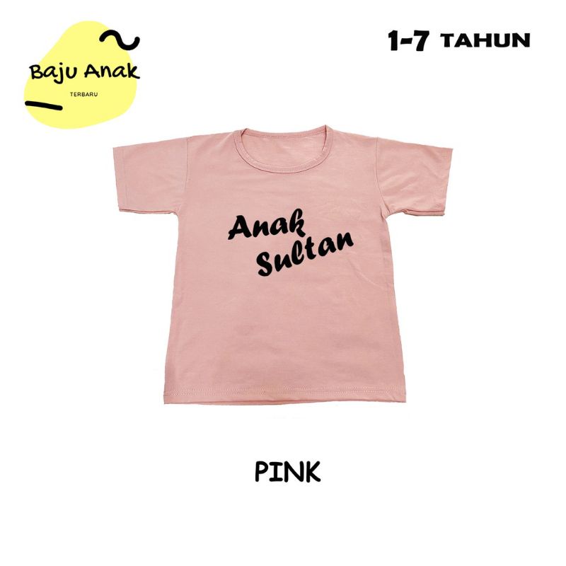 KAOS ANAK UNISEX SUPER LEMBUT PRODUKSI SENDIRI KUALITAS DIJAMIN