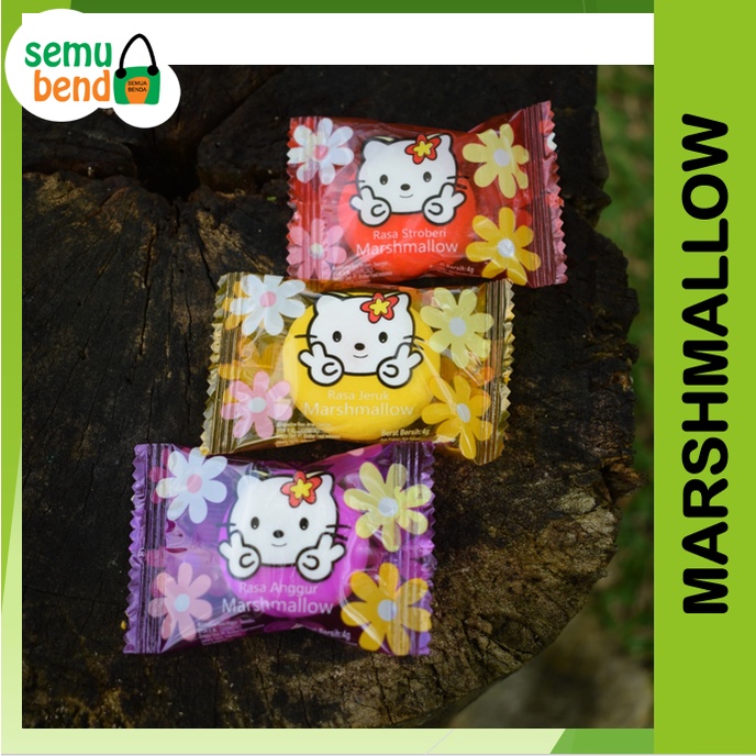 

AK5PKY Marshmallow Bulat Sweet Me Hello Kitty Permen Imlek Rasa Jeruk Anggur Strawberry