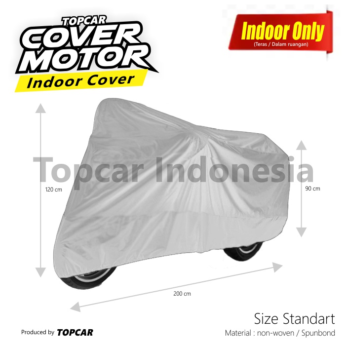 TOPCAR Cover Vespa All Varian Primera Sprint Penutup Pelindung Mantel Jas Motor Non Waterproof