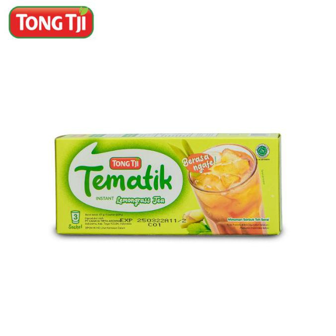 

Teh-Bubuk- Tong Tji Tematik, Lemongrass Tea -Dijamin-Halal.