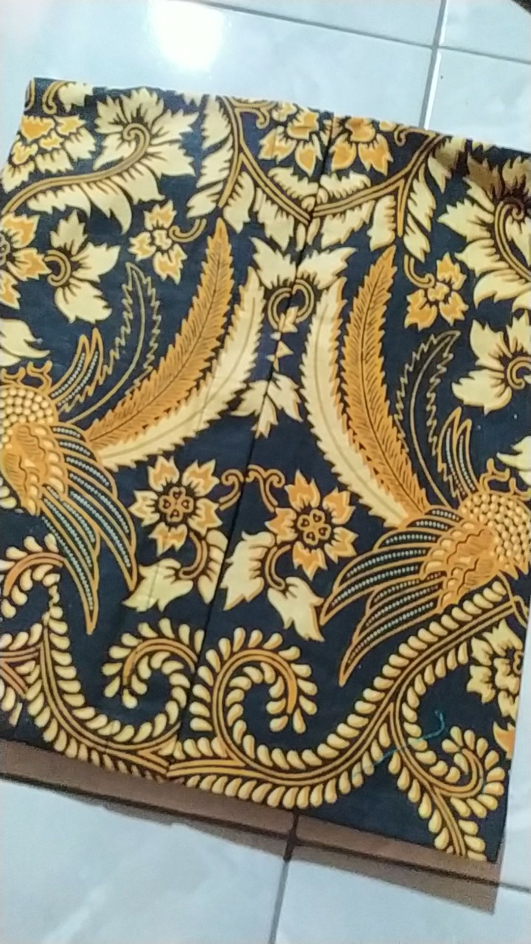 Batik Couple Ayah Dan Anak Motif Ulir Emas,sergam Batik Keluarga,batik Couple Keluarga Terbaru