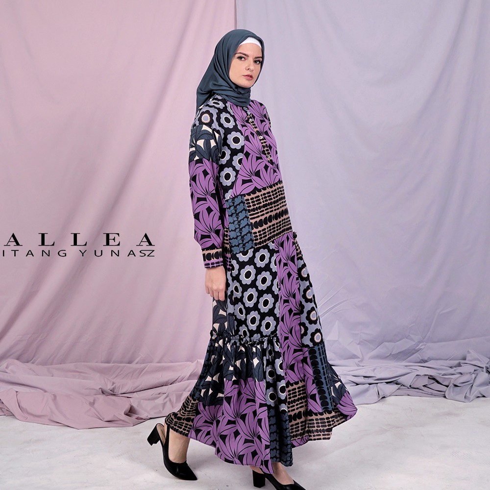 Allea Itang Yunasz / Marcelina Dress / Gamis wanita - Hijab Fashion Muslim