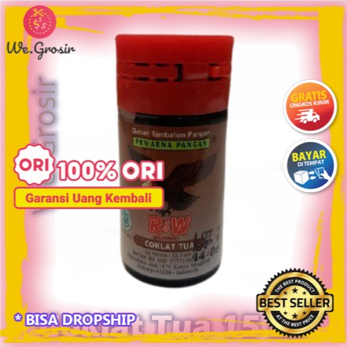 

Pewarna Makanan Rajawali 15 ml - Coklat Tua