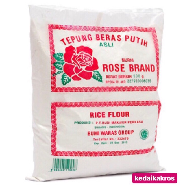 

Tepung Beras - Rose Brand
