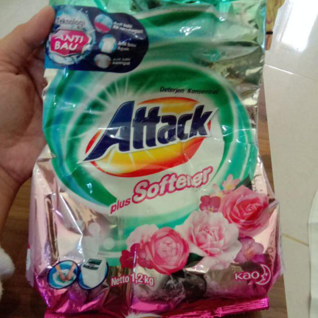 Attack Detergent Plus Softener 1.2kg