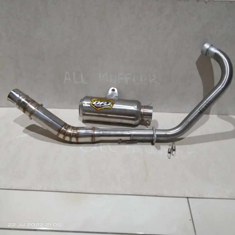 Knalpot Racing DPJ gp1 Fixion full set