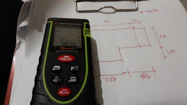 Venus Laser Distance Meter Meteran Digital 40 Meter Vn-40m