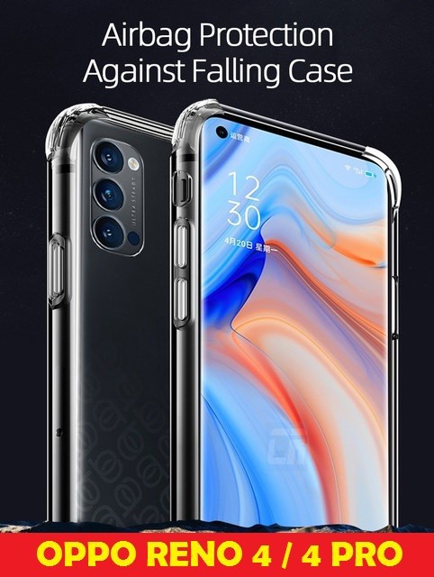 ANTI CRACK CASE OPPO RENO 4 - RENO 4 PRO 4G NEW SOFTCASE BENING POLOS