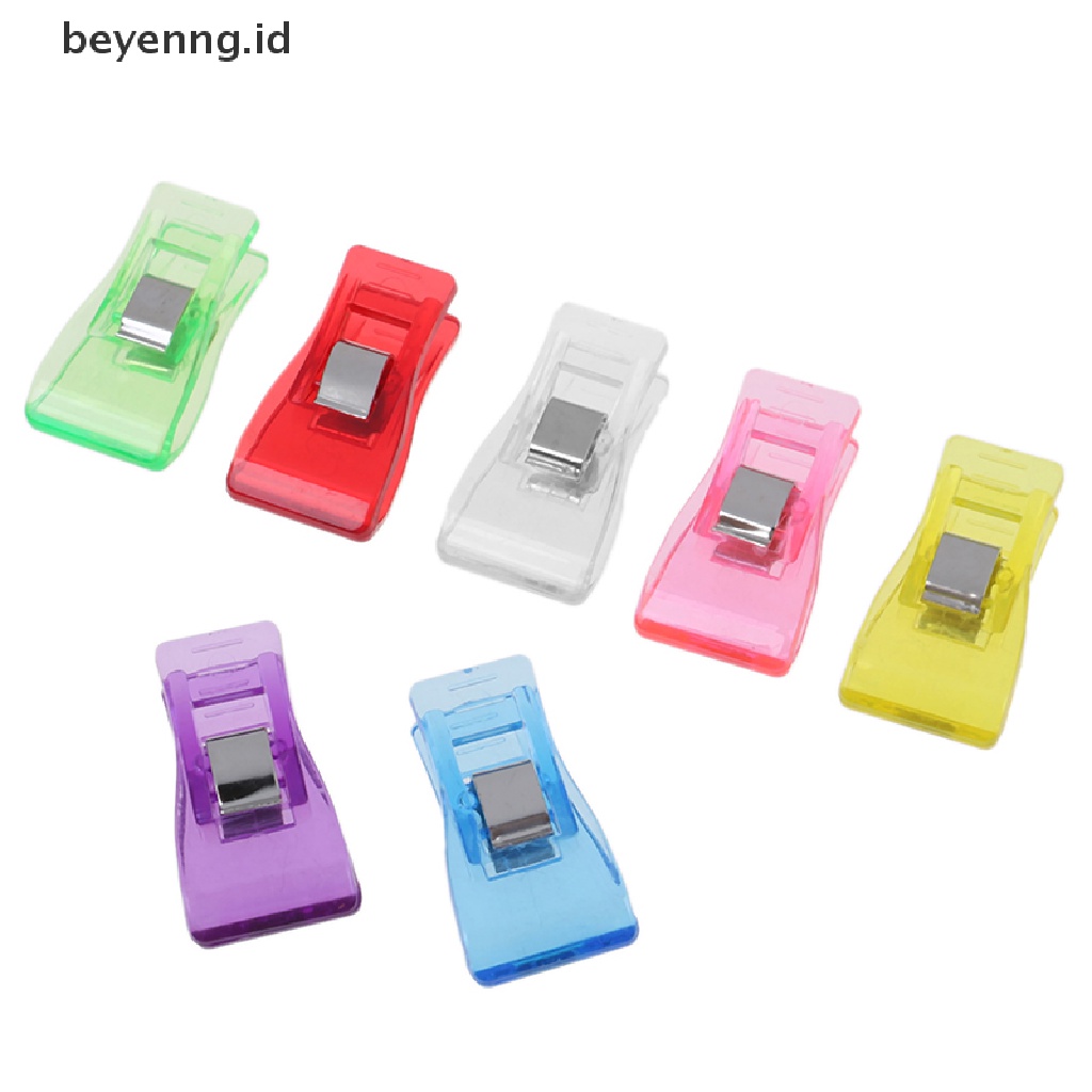 Beyen 10Pcs Klip Pembuat Bisban Bahan Plastik