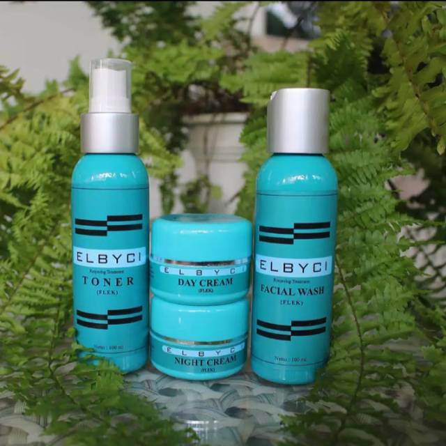 ELBYCI PAKET FLEK - Cream untuk Flek dan Noda hitam membandel di wajah