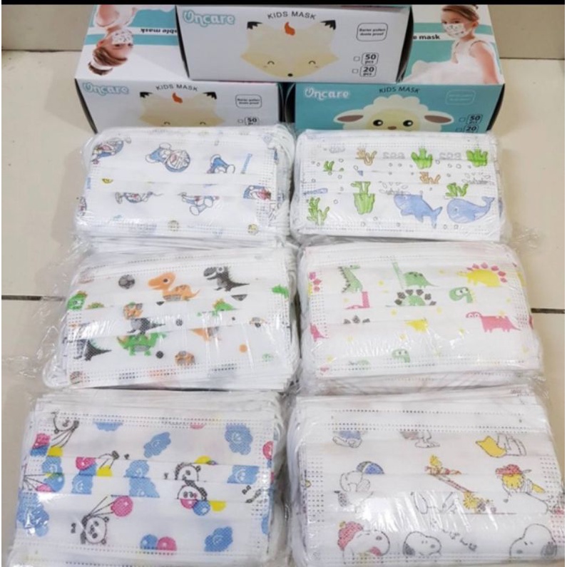 Masker Anak 3ply